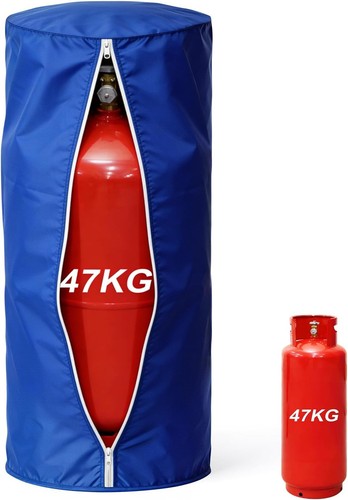 47kg large gas bottle - large, cover