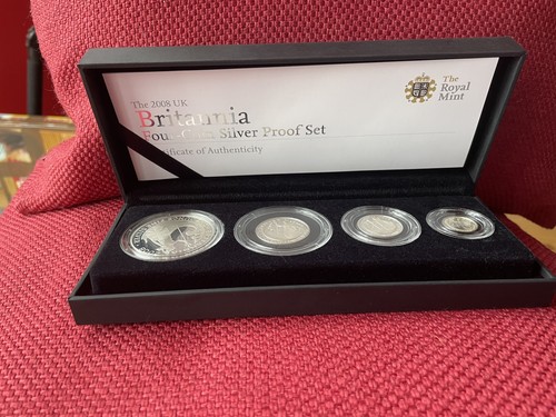 2008 silver proof britannia - proof,