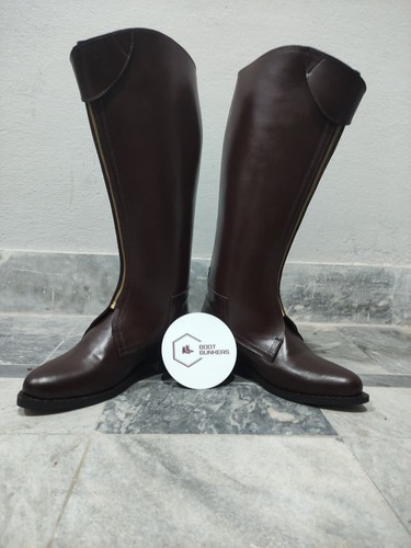 Polo riding boot with leather - polo,