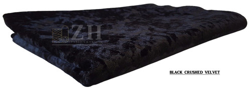Crushed velvet upholstery - crushed,