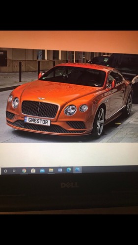 Private registration plate