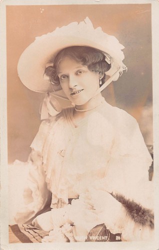 Postcard edwardian actress - -,
