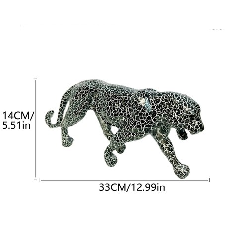 Leopard figurine cheetah - leopard,