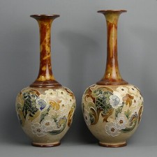 A LARGE PAIR OF ROYAL DOULTON