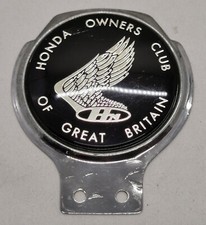 Vtg 1960s Honda Owners Club Of