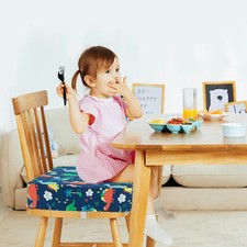 Kids Dining Chair Baby Booster Child Highchair Pad Seat Cushion Removable UK New