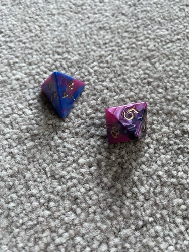 Unique sides dice - 2, &
