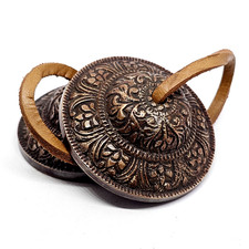 Tingsha bells lotus flower - tingsha,