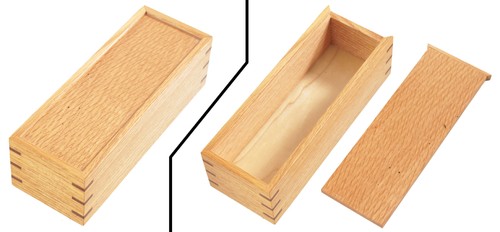 Oak tool storage box for - oak,