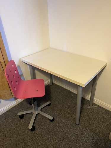 Ikea white desk - ikea,