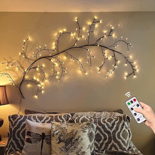 Twig string lights with - with, remote