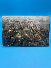 THE BIG WHEEL FROM THE TOWER. Early 1900’s Rare Blackpool postcard