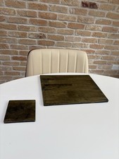 Brown Wooden Placemats &