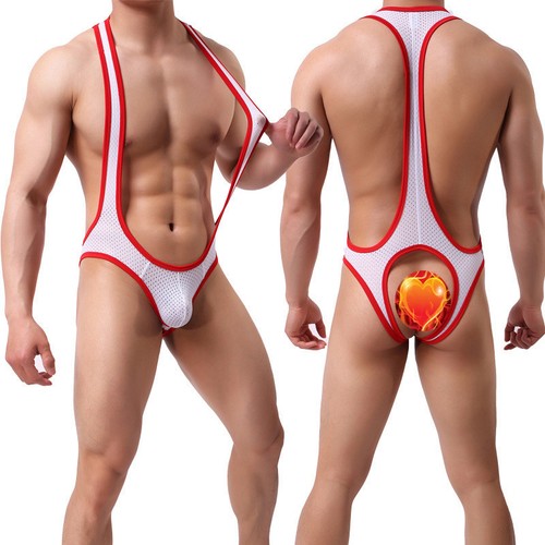 Sexy men backless jumpsuit - -sexy,