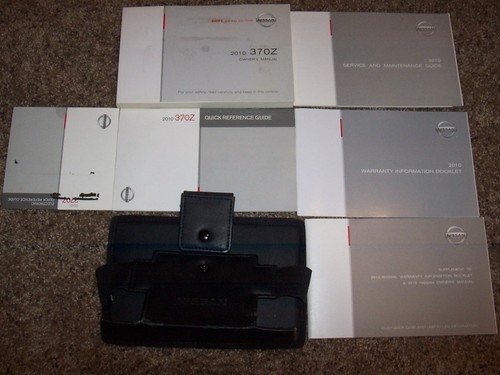 2010 nissan 370z owners manual - nissan,