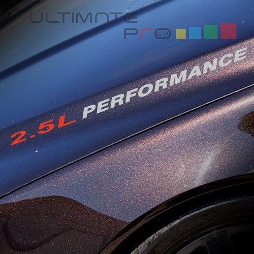 Performance hood sticker - performance,