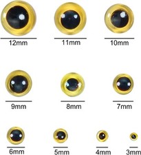 Pair of Brown Handmade Glass