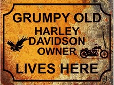 Man Cave/Grumpy Old Harley