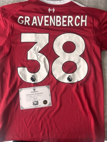 Ryan gravenberch hand signed - gravenberch,