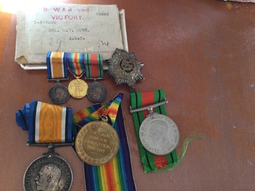 Great war medals 1914 - medals, 1914-1918
