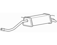 Quality Rear Exhaust Silencer Back Box for VW Polo SDi ASY 1.9 (2002-2005)