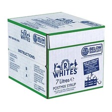 R Whites Lemonade BIB / POSTMIX  SUGAR FREE 1 x 7lt~BBE: 9. 25~FREE POSTAGE