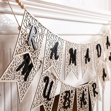 Wooden Ramadan Kareem Mubarak