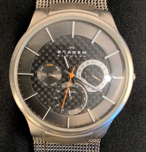 Skagen 809xlttm mens titanium - skagen,