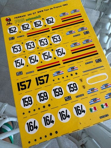 Ferrari 250 swb for 1960 - gt,