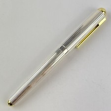 Solid Sterling Silver Fountain Pen By Douglas Pell London 2013 15cm