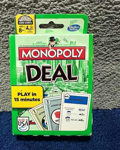 Hasbro monopoly deal card - hasbro, game