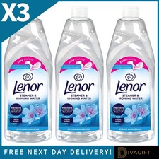 3 x LENOR STEAMER & IRONING
