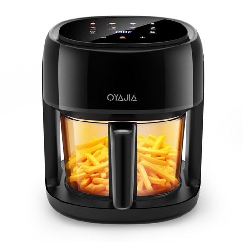 Glass air fryer healthy - air,