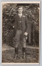 RPPC Young Man Equestrian