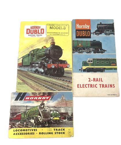 Hornby dublo mini catalogues - hornby,