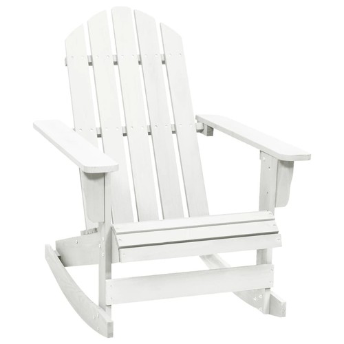 Garden rocking chair - rocking, wood