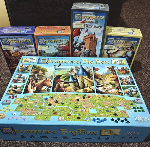 Carcassonne big box board - carcassonne, game