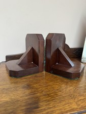 Vintage Art Deco Dark Brown
