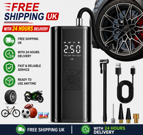Car tyre inflator cordless - car,