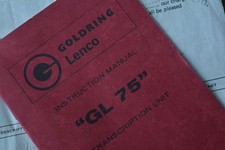 Vintage Goldring Lenco GL 75