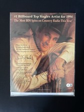 CLINT BLACK Signed 11x14