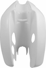 Legshields front white c90 cub - legshields,