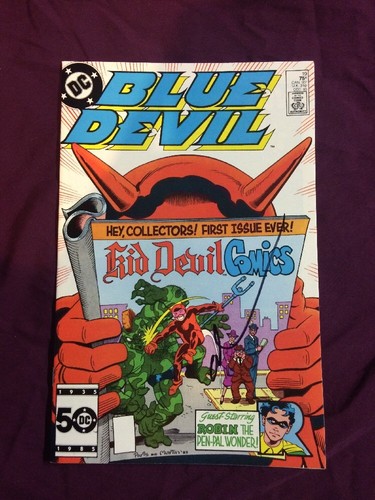 Blue devil signed - #19,