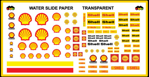 Transparent shell decals water - transparent,