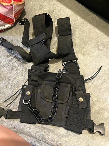 Police vest with straps - vest,
