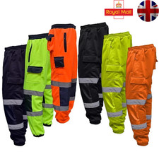 Mens Hi Vis Viz Fleece
