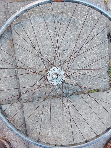 Bike front wheel vintage - bike, .