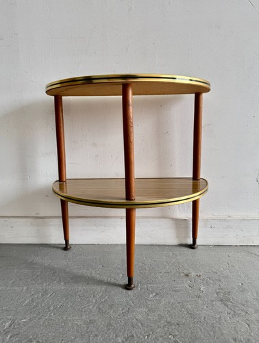 Vintage two tier demi lune - two,