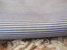 Nautical Cotton Ticking Fabric Blue White Stripe 3 Meter Bolt 140cm Wide Crafts