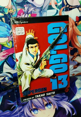 Rare golgo supergun manga - rare,